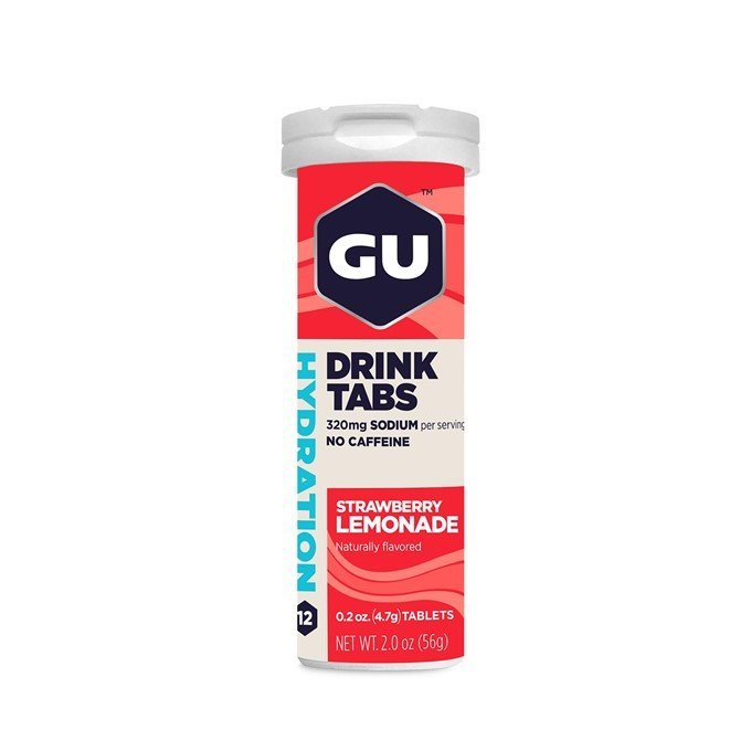 GU Hydration Drink Tabs 54 g-strawberry lemonade 1 tuba (balení 8ks)