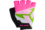 Silvini dětské rukavice z pružného a prodyšného materiálu OSE, pink-neon