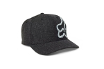 Fox Racing Clouded Flexfit 2.0 Hat, Black/Gunmetal