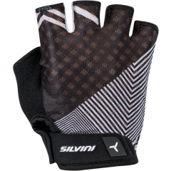 Silvini dámské cyklistické rukavice, ALBANO, black-white