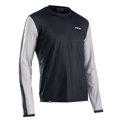 Northwave Xtrail Man Jersey Long Sleeve, Blck/Off White
