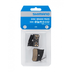 SHIMANO brzdové destičky N04C - kovové s chladičem