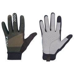 Northwave pánské rukavice Air Lf Full Fingers Green Fore/Grey