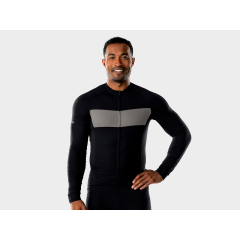 Trek Circuit LTD Long Sleeve Cycling Jersey, Black