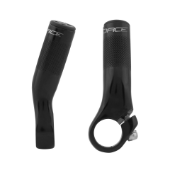 FORCE hliníkové rohy TOR - 7 cm, černé matné