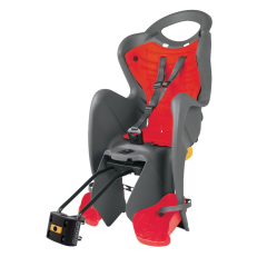 Dětská sedačka MR FOX STANDARD B-FIX zadní, šedá/červená