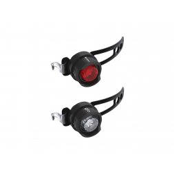 Bontrager sada Glo/Ember Light Set Black