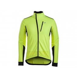 Bontrager cyklistická bunda Velocis S1 Softshell, reflexní žlutá, L