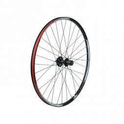 Bontrager zapletené kolo 26" AT850/DC22, Disc 32H QR Black/Natural, zadní