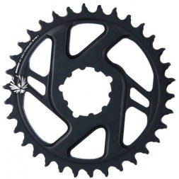 SRAM CR X-SYNC EAGLE CF 34T DM 3 OFF B BLK