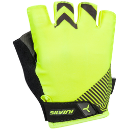 Silvini dámské cyklistické rukavice, ALBANO, neon-black