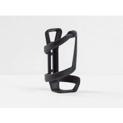 Košík na pravou stranu na bidony Bontrager Side Load Water Bottle Cage, černá/šedá - matný