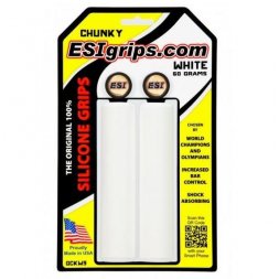 ESI grips CHUNKY gripy - white