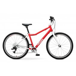 WOOM 5, dětské kolo 24", červené