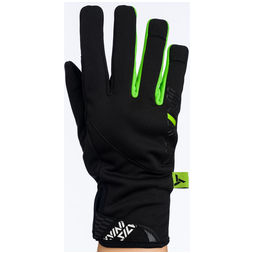 Silvini pánské softshellové rukavice ORTLES, black-green