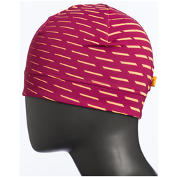 Silvini tenká elastická čepice AVERAU, berry - yellow
