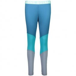 MONS ROYALE merino legíny CHRISTY LEGGING PANEL blue steel / aqua / lead