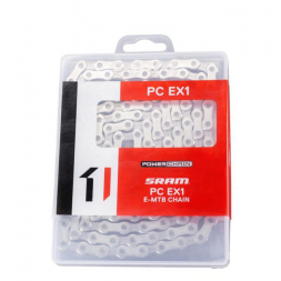 SRAM řetěz PC EX1, 10s, 144čl., s rychlospojkou, bal.