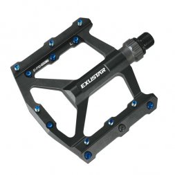 EXUSTAR BMX, ENDURO, DH pedály, PB557, černé
