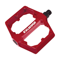 EXUSTAR pedály PB70, red