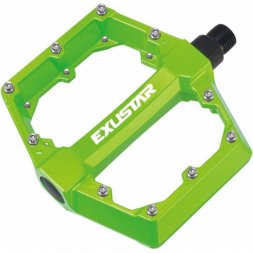 EXUSTAR pedály PB70-1, green