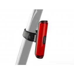 AUHTOR blikačka A-Pilot USB CobLed 50 lm černá/červené-sklo