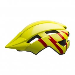 BELL Sidetrack II Youth Hi-Viz/Red