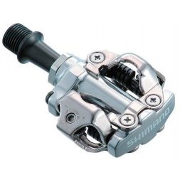 SHIMANO MTB pedály PD-M540 + zarážky SM-SH51, stříbrné