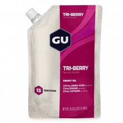 GU Energy Gel 480 g - Triberry - 15 dávek