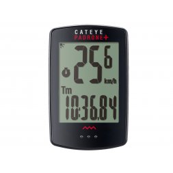 CATEYE cyklopočítač Padrone + (PA110W), černý