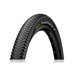 CONTINENTAL Double Fighter III 24x2.0, black/black skin