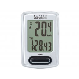 CATEYE cyklopočítač Velo Wireless (VT230W) ! (bílá)