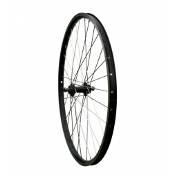 MACH1 přední zapletené kolo MAX1 26", V-brake, černé/stříbrné