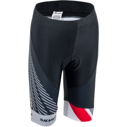 Silvini dětské cyklistické kalhoty TEAM, black-red