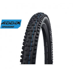 Schwalbe Nobby Nic 27.5x2.8" Addix Speedgrip Apex SnakeSkin Tubeless-easy, černá skládací