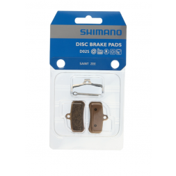 SHIMANO brzdové destičky D02S kovové, balené