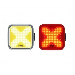 KNOG Blinder Black Twinpack - sada světel, design X