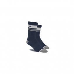 CRANKBROTHERS Icon MTB Sock-navy blue/white L/XL