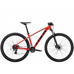 TREK Marlin 6, Radioactive Red/Trek Black, model 2021