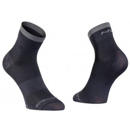 Northwave pánské ponožky Origin High Sock Black/Dark Grey