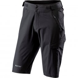 Northwave pánské cyklo šortky Edge Baggy, Black