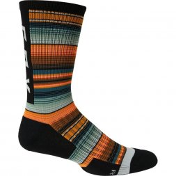 Fox 8" Ranger Cushion Sock, GRN/ORG