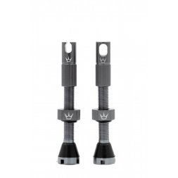PEATY'S X Chris King (MK2) Slate Tubeless Valves, 42mm