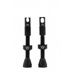 PEATY'S X CHRIS KING (MK2) BLACK TUBELESS VALVES 42MM