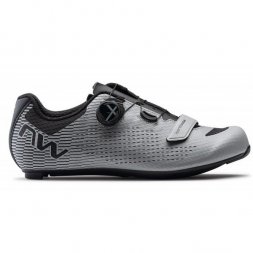 Northwave pánské tretry Storm Carbon 2, Silver Reflective
