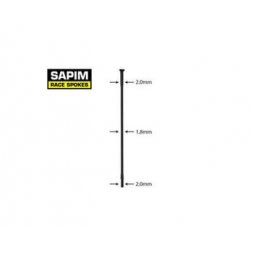 Sapim Race 308 černý, rovný