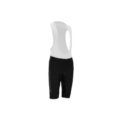 Silvini dětské elastické kraťasy s laclem Sueli Bib, black-white