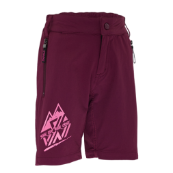 Silvini dětské volné MTB kraťasy Arci, plum