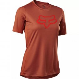 FOX W Ranger Ss Jersey Foxhead, Red Clear