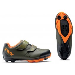 Northwave dětské tretry Origin Junior Forest/Orange